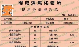 马兰二矿原煤