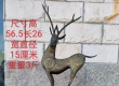 清代，铜致大号梅花鹿。宫廷富贵摆件