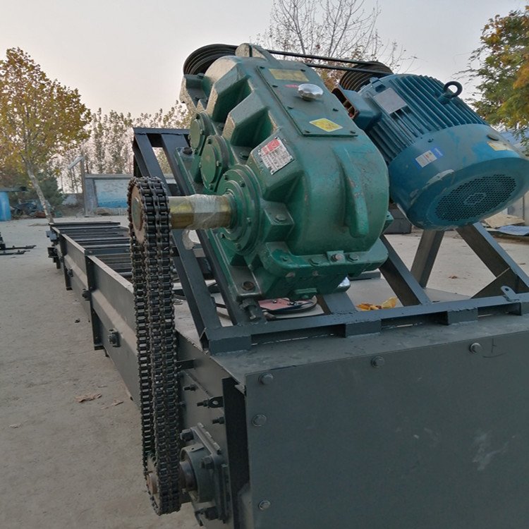 双链刮板输送机加工 封闭链式刮板机 非标粉料运输机y2