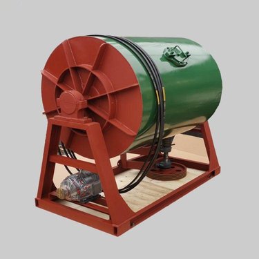 小型间歇式球磨机 陶瓷衬磨机 卧式干粉棒磨机