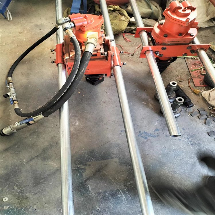 内蒙古阿拉善盟QKZ-100D矿用简易式潜孔钻机山西朔州边坡支护隧道凿岩机