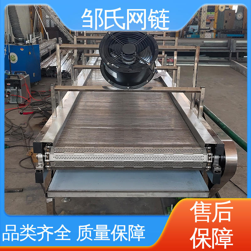 链板网带输送机 工业矿石加厚板式给料机 耐高温 邹氏网链