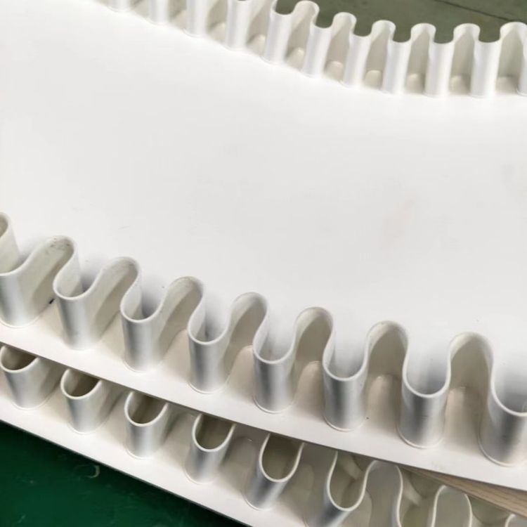 厂家生产PU输送带食品流水线皮带白色传送带