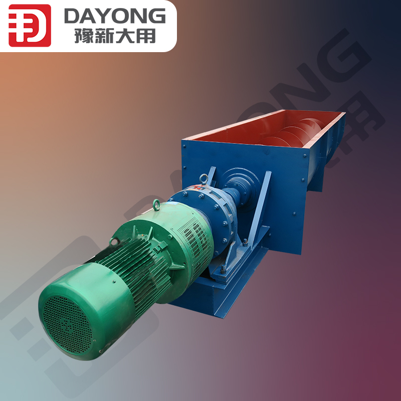 按需定制 槽式螺旋输送机 污泥煤灰适用 运输不堵料 豫新大用