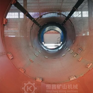 调速GT1530型圆筒筛 无轴沙石筛分机 建筑修路沙场分选机