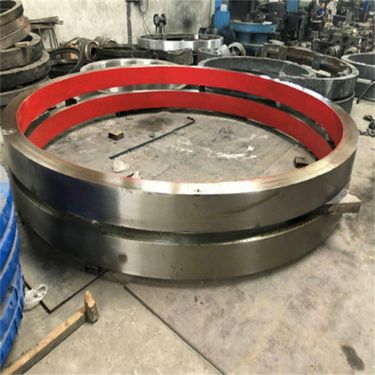 污泥棒磨机托轮,滚圈,更换及维修,3.6米,现场测绘