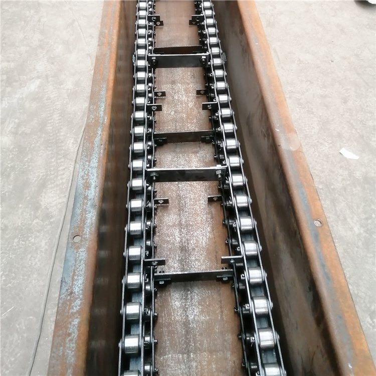 箱式连续式提升机 汇达轻型链式输送机 重型刮板输送机工作原理