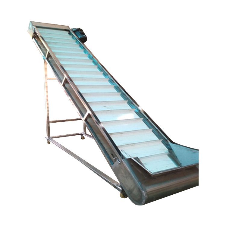 绿色防滑带输送机 铝合金带式上料机 LJ1白色PVC带输送机 LJ1