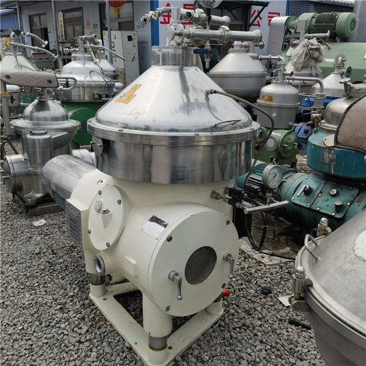 出售二手DBY211碟片式分离机 果汁饮料生物发酵液用离心机