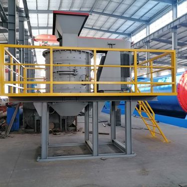 厂家定制大小型立轴板锤式制沙机 铁矿石复合破机 冲击式打沙机