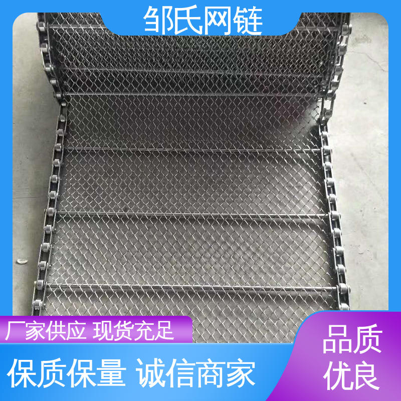 工业不锈钢输送带 喷涂设备链条网带 粉末冶金烧结炉用网链 邹氏