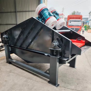 振动脱水筛 水洗砂直线筛厂家 大型振动筛配件 超英供应