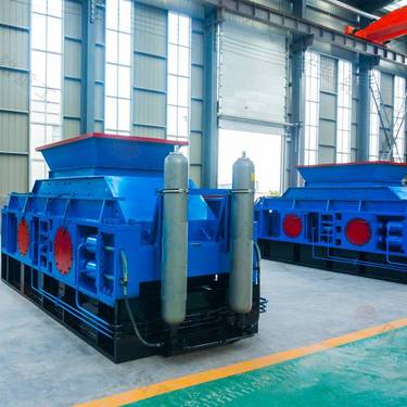 辊式制砂机设备 对辊破碎机 挤压破碎可定制可细碎 金樽机械