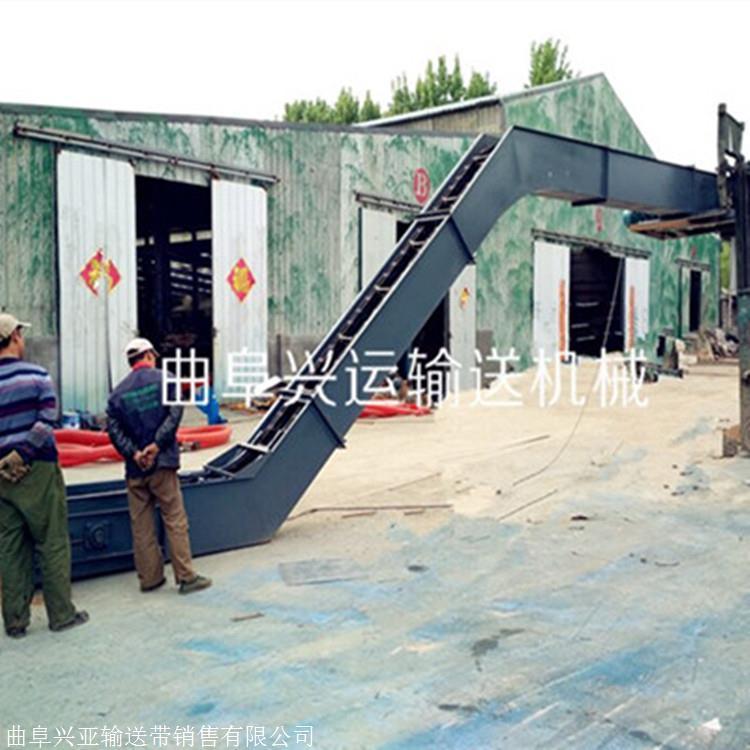 埋刮板机叉型链轮啮合方式 箱式连续式提升机 LJXY 刮板