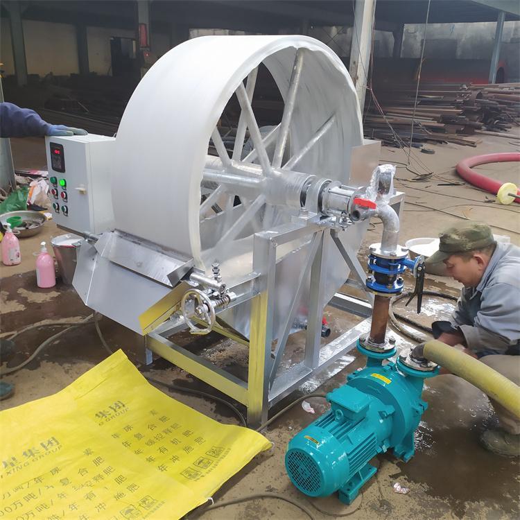 真空转股式淀粉脱水机XWZF 纯红薯淀粉浆去水机 中天芭蕉芋淀粉控干机