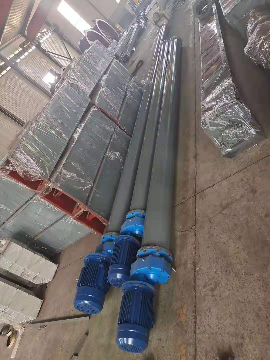 LS螺旋输送机刮板 U型450绞龙 实体生产厂家 欢迎来厂考察