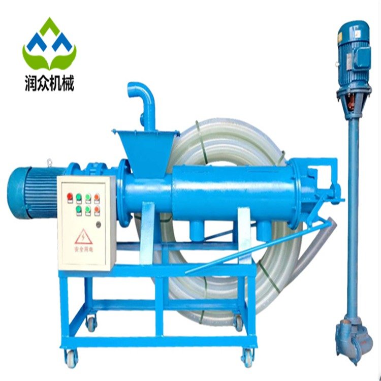 环保型粪便脱离机 鸡粪猪粪分离机 润众养殖专用脱水机