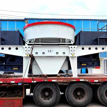 反击破石灰岩碎石制砂小型颚式破碎机偏心圆振动筛吉林通化梅河口