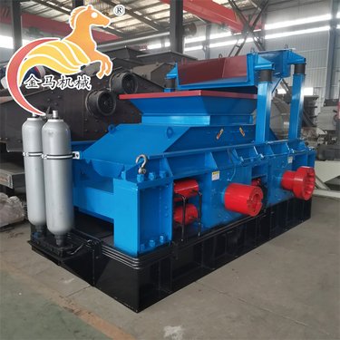 细沙制砂机 金马机械强力对辊粉碎机 矿石瓜子石辊式破碎机