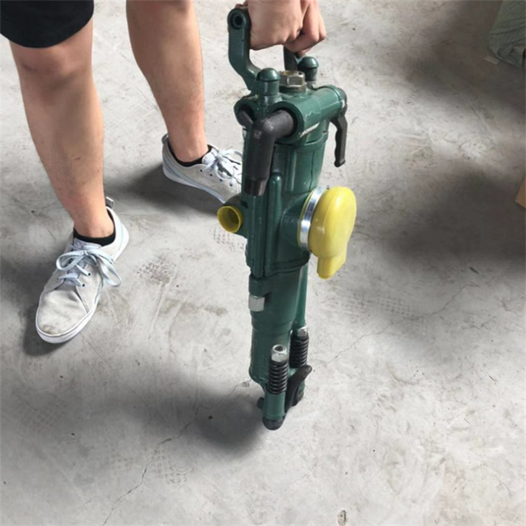 陕西铜川 3.2加强型气腿式凿岩机 新履带式注浆坑道气动凿岩机宝鸡