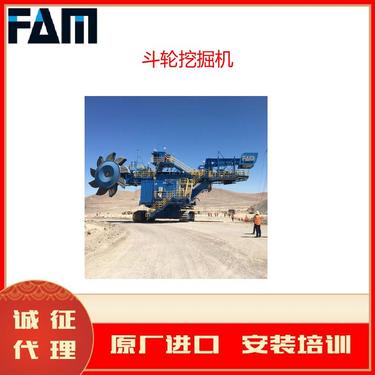 FAM斗轮挖掘机排土桥冲击破大体积产品环形堆垛机门式刮板取料