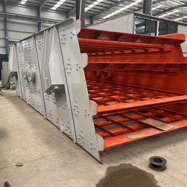 4YK3080大型圆振动筛 矿用筛分设备 稀油激振器免维护 恒兴荣机械