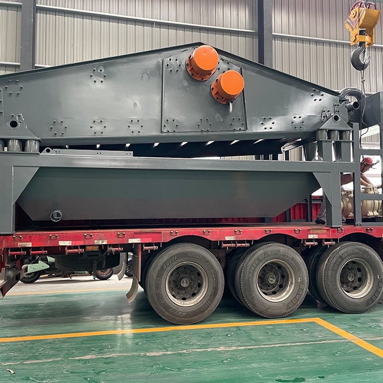 直线震动脱水筛 陶泥泥浆处理固液分离筛 效率高 煊力隆机械