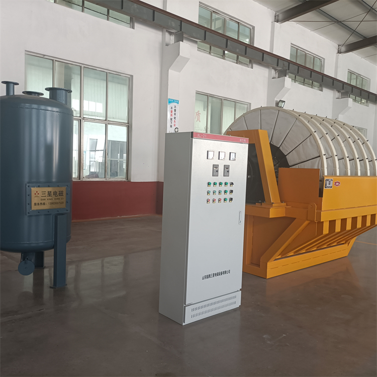 盘式真空过滤机 污水处理压滤设备 三星电磁 固液分离设备