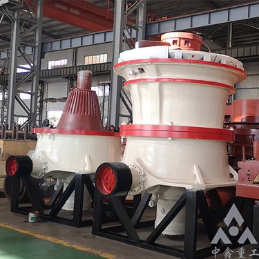 旋回式破机 花岗岩破生产线 时产2000吨石机