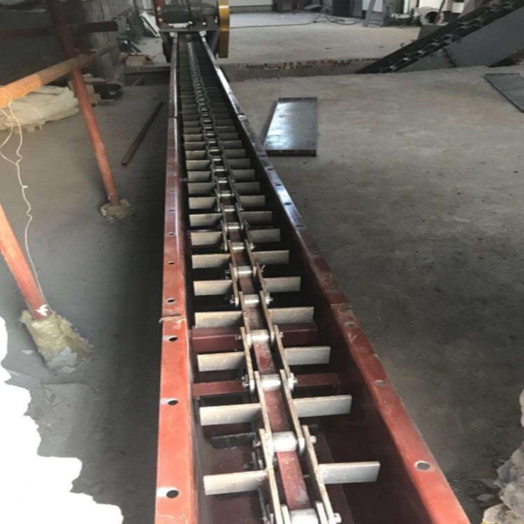 颗粒干渣刮板机 链式刮板输送机 行走自动装料拔渣机y6