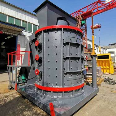 玄武岩立轴制砂机 时产80吨鹅卵石破机 立式复合粉机