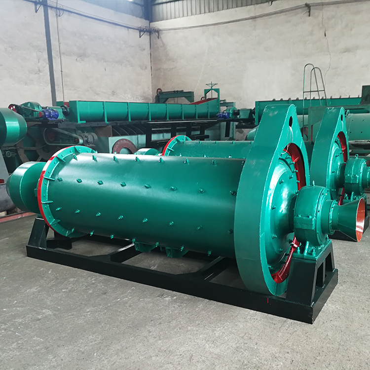 小型铝灰球磨机卧式尾矿磨矿机棒磨制砂机 群英