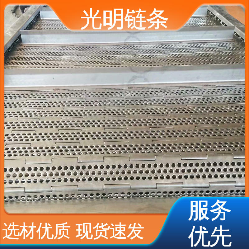 链板传送带 工业矿石加厚板式给料机 风冷杀菌 光明