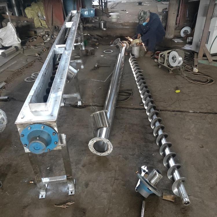 左右旋螺旋输送机 TL159mm罐体粉料螺旋提升机zcjb 科达直供