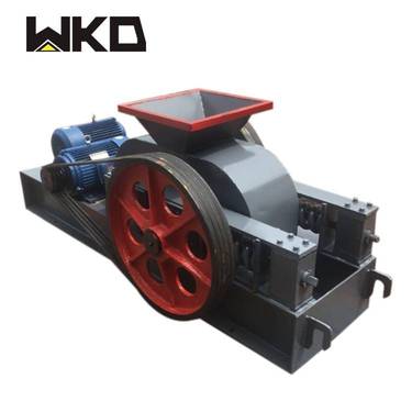 大型对辊破碎机 鹅卵石辊式碎石机 时产3吨齿轮辊破碎设备