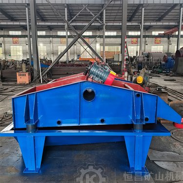 矿山选矿设备高频振动脱水筛 细颗粒矿料干排机 尾矿回收分选一体机