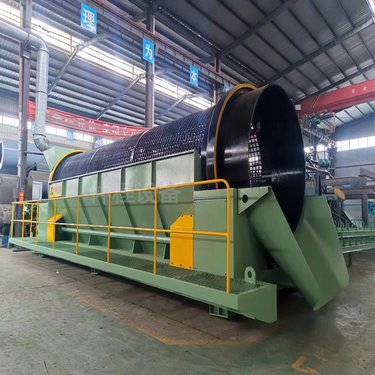 小型垃圾分拣设备 生活垃圾筛分设备 大型滚筒垃圾分选机
