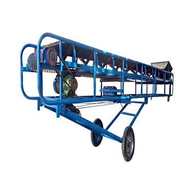 槽式胶带给料机 可伸缩式皮带输送机 汇众槽式给料机