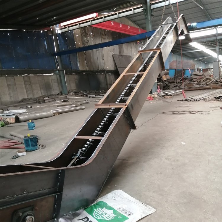 边双链型刮板输送机 刮板输送机中间槽 可弯曲刮板输送机