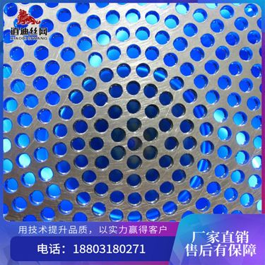 圆盘冲孔网 制药设备 不锈钢圆孔板 圆孔精密过滤 冲孔振动筛