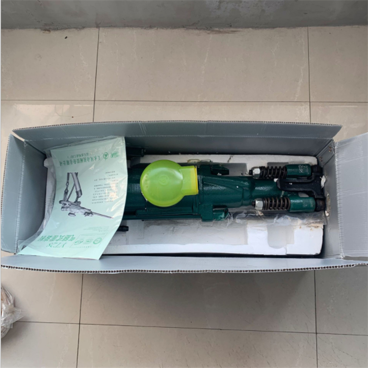 黑龙江鸡西 可破气腿式凿岩机 矿山开采YT28A风动凿岩机安康