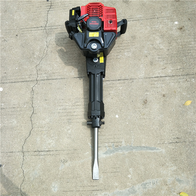 宏德 手提式油镐 岩石破凿岩机 大功率125型汽油冲击锤