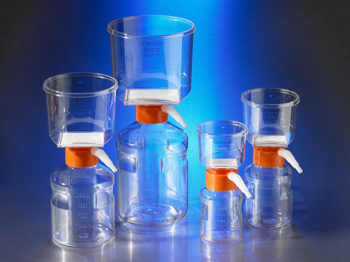 corning康宁 431098 1000ml真空过滤系统 0.22um PES 90mm过滤器