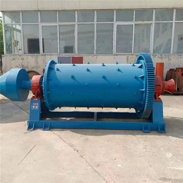 裕科供应 长石球磨机 重晶石棒磨机 小型干式磨矿粉机配件齐全