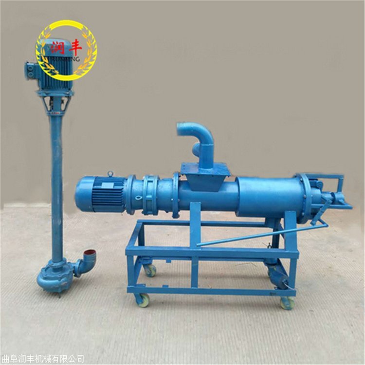 餐厨垃圾干湿分离机  RF-FL-200猪场粪污脱水挤粪机