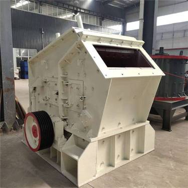 大口径建筑石子反击破机 大型铁矿石制砂机 液压开箱粉机