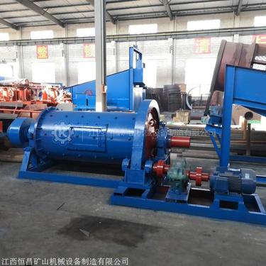 湿式球磨机 矿山矿用粉磨机 氧化铝陶瓷溢流型球磨棒磨机械