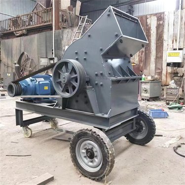 家用小型柴油机锤式破碎机 安德瑞建筑垃圾粉碎机 石灰石石料制砂机