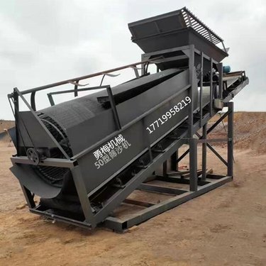 拆迁垃圾处理机设备厂家大件填埋垃圾滚筒式振动筛选机 垃圾筛分机