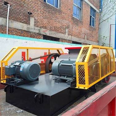 时产200吨对辊破碎机 破碎石头机 辊式碎石机志乾厂家